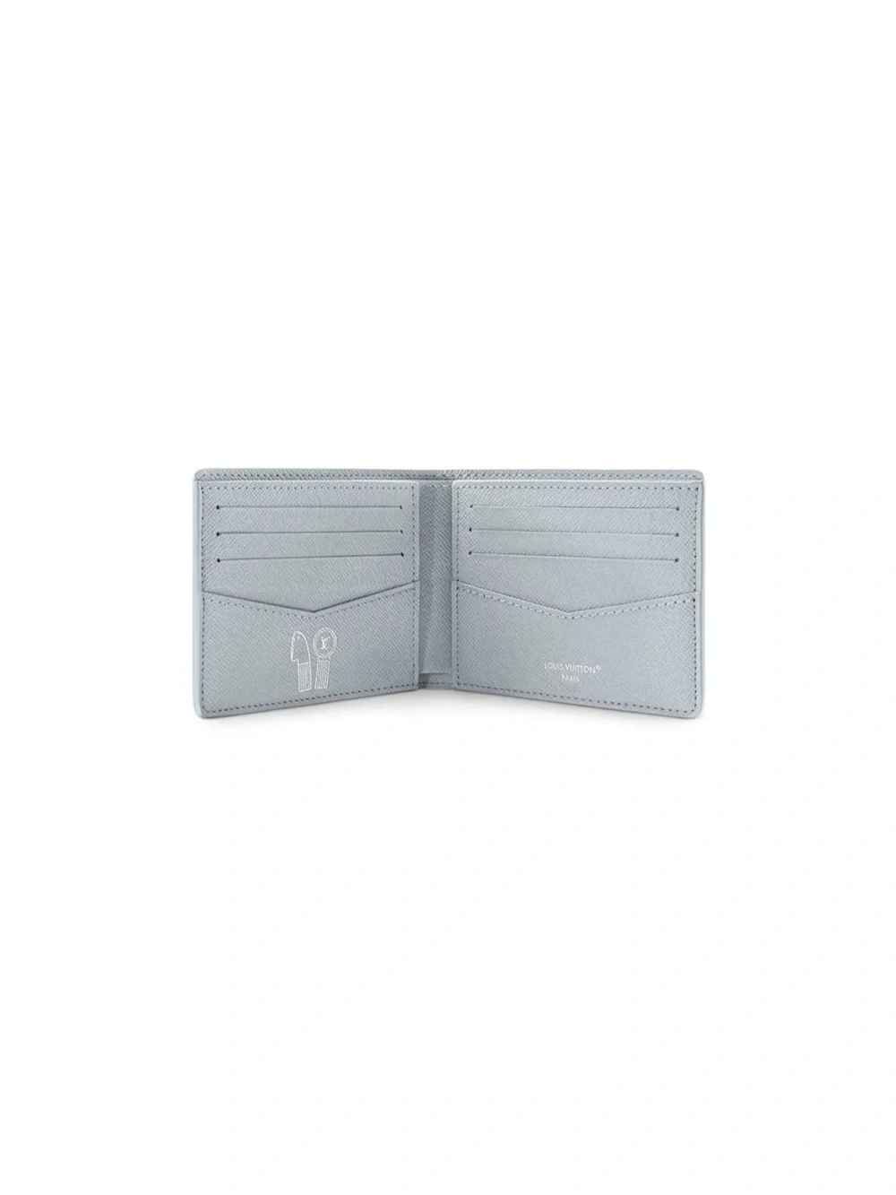 NEW Louis Vuitton Mens Multicolor Monogram Iridescent Canvas Bifold Wallet
